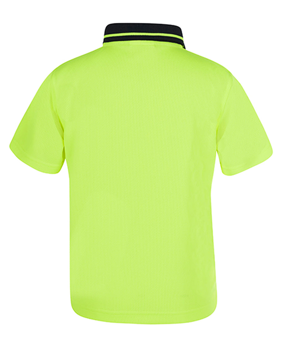 KIDS Hi Vis Work Polo- 6HVNC