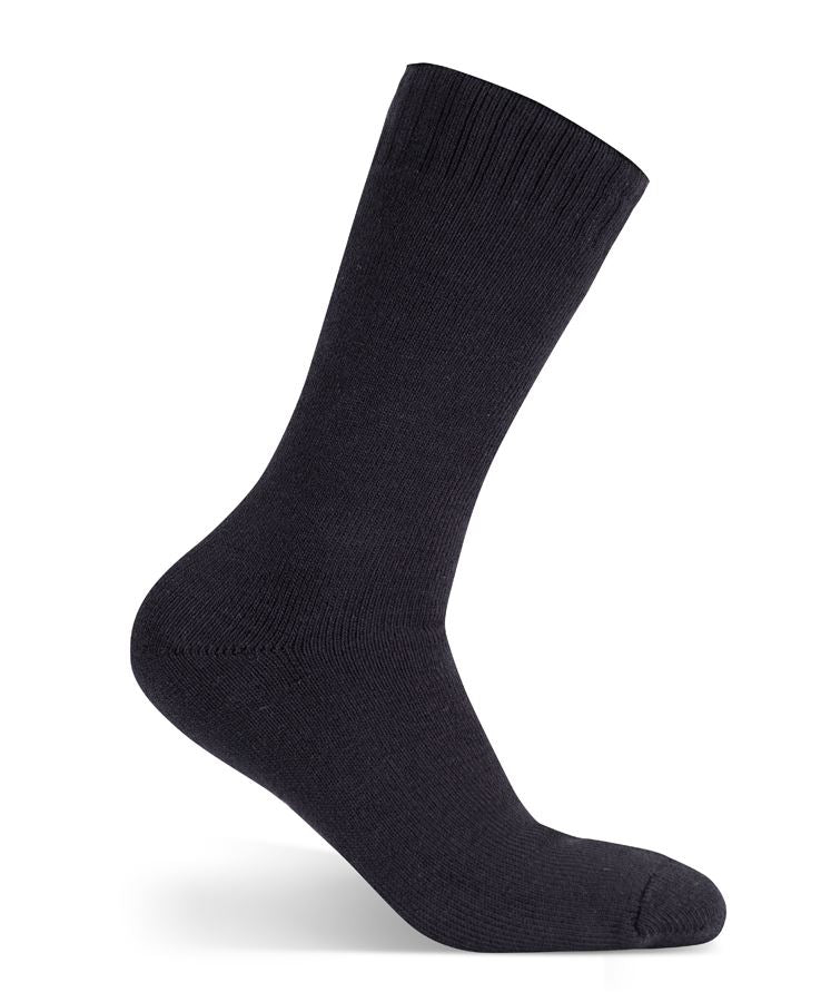 SOCKS Ultra Thick Bamboo Work Socks Black- 6WWSU